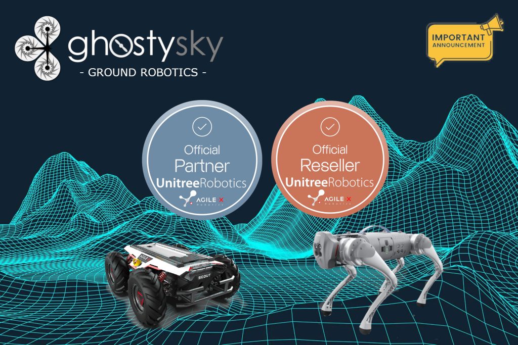 Lançamento oficial da divisão de Robôs Terrestres da Ghostysky!